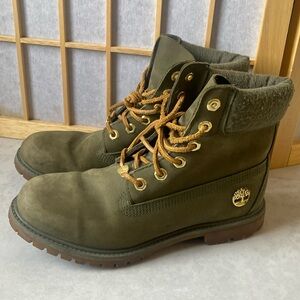 Women’s Timberland boots green